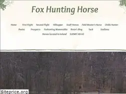 Sites similar to foxhuntinghorse.com