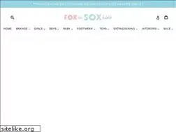 Sites similar to foxinsoxkids.com.au