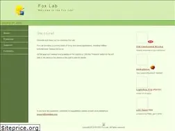 Sites similar to foxlabapp.com