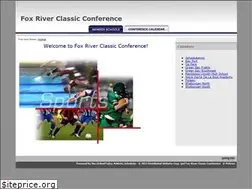 Sites similar to foxriverclassicconference.com
