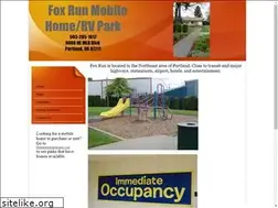 Sites similar to foxrunrvpark.com
