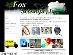 Sites similar to foxscientific.com