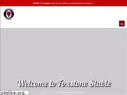 Sites similar to foxstonestable.com