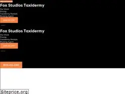 Sites similar to foxstudiostaxidermy.com