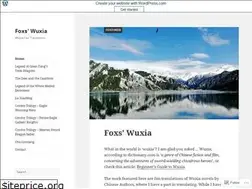 Sites similar to foxswuxia.wordpress.com