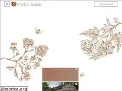 Sites similar to foxtailbarns-venue.co.uk