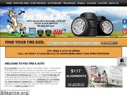 Sites similar to foxtireandauto.com