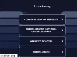 Sites similar to foxtracker.org