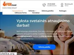 Sites similar to foxtravel.lt