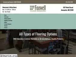 Sites similar to foxwellfloors.com