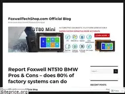 Sites similar to foxwellweb.wordpress.com