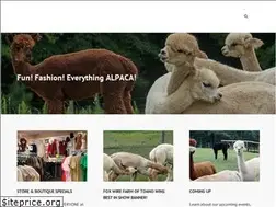 Sites similar to foxwirefarmalpacas.com