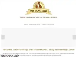 Sites similar to foxwoodsigns.com