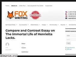 Sites similar to foxwriting.net