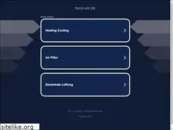 Sites similar to foxx-air.de