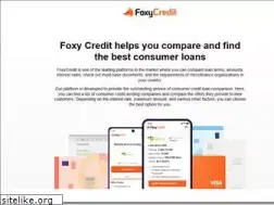 Sites similar to foxycredit.com