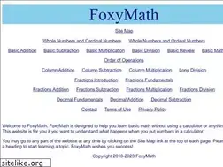 Sites similar to foxymath.com