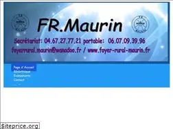 Sites similar to foyer-rural-maurin.fr
