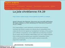 Sites similar to foyers-ardents.org