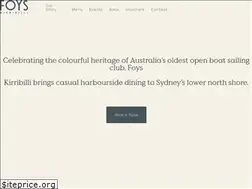 Sites similar to foyskirribilli.com.au