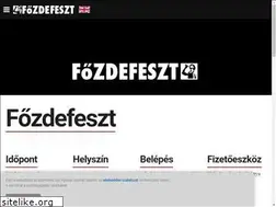 Sites similar to fozdefeszt.hu