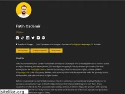 Sites similar to fozdemir.com