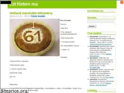 Sites similar to fozes.blog.hu