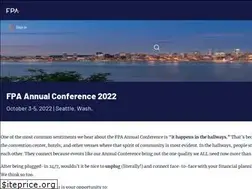 Sites similar to fpaannual.org
