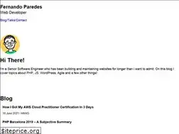 Sites similar to fparedes.com