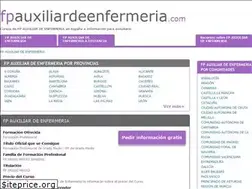 Sites similar to fpauxiliardeenfermeria.com