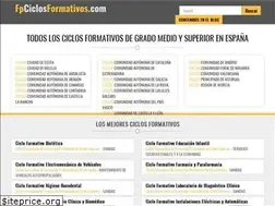 Sites similar to fpciclosformativos.com