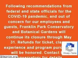 Sites similar to fpconservatory.org