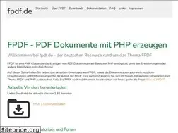 Sites similar to fpdf.de