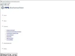 Sites similar to fpeautomation.com