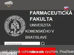 Sites similar to fpharm.uniba.sk