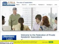 Sites similar to fpra.org.uk