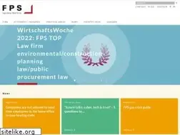 Sites similar to fps-law.de