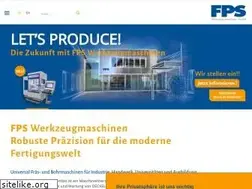 Sites similar to fps-werkzeugmaschinen.de