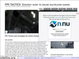Sites similar to fpstactics.n.nu