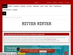 Sites similar to fr.bitterwinter.org
