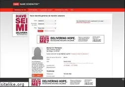 Sites similar to fr.fakenamegenerator.com