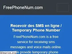 Sites similar to fr.freephonenum.com
