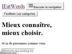 Sites similar to fr.ieatwords.com