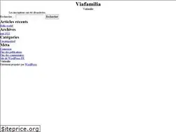 Sites similar to fr.viafamilia.com