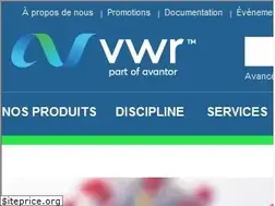 Sites similar to fr.vwr.com