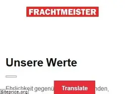 Sites similar to frachtmeister.at