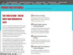 Sites similar to frackfreeryedale.org