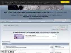 Sites similar to fractalforums.com