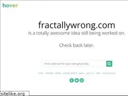 Sites similar to fractallywrong.com