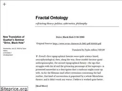 Sites similar to fractalontology.wordpress.com